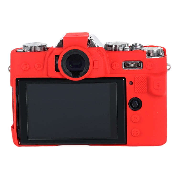 For FUJIFILM X-T30 II Soft Silicone Protective Case(Red)