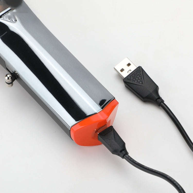 VGR V-647 5W USB LED Digital Display Magnetic Motor Electric Hair Clipper