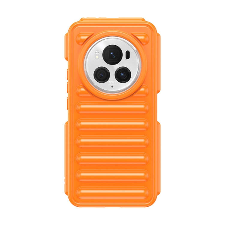 For Honor Magic6 Pro Capsule Series Candy Color TPU Phone Case(Orange)