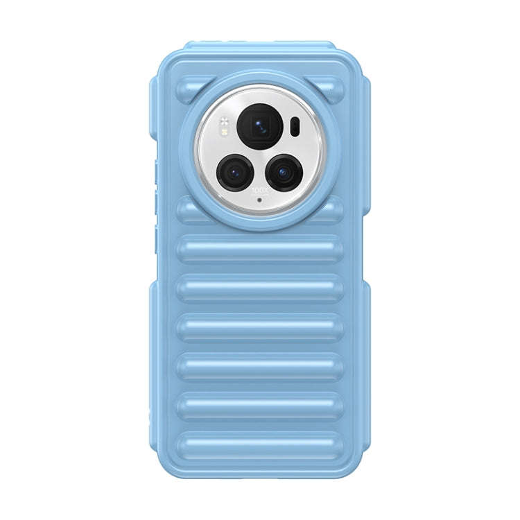 For Honor Magic6 Pro Capsule Series Candy Color TPU Phone Case(Blue)