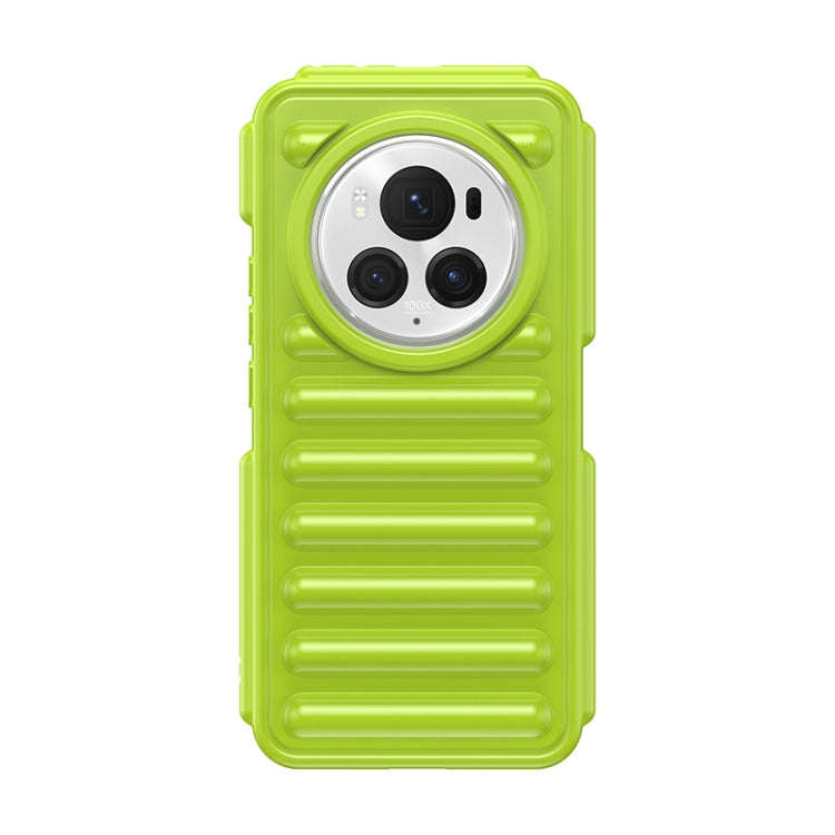 For Honor Magic6 Pro Capsule Series Candy Color TPU Phone Case(Green)