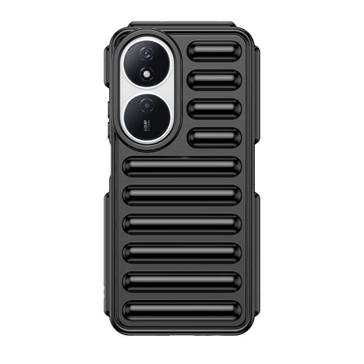 For Honor Play 50 Plus Capsule Series Candy Color TPU Phone Case(Black)