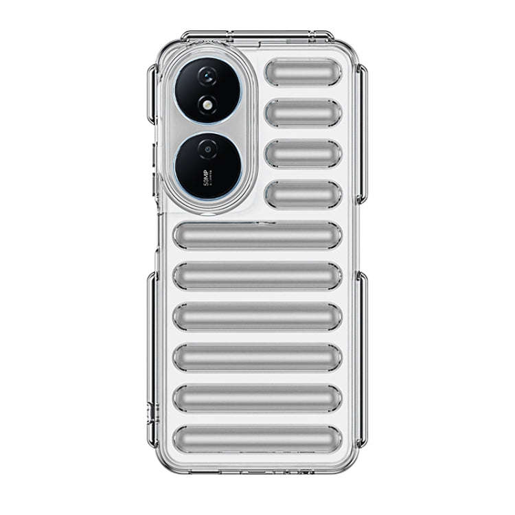 For Honor Play 50 Plus Capsule Series Candy Color TPU Phone Case(Transparent)