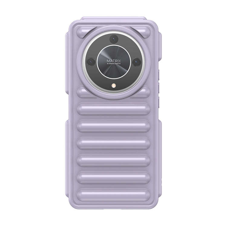 For Honor X9b Capsule Series Candy Color TPU Phone Case(Purple)