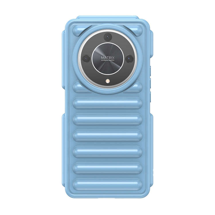 For Honor X50 GT Capsule Series Candy Color TPU Phone Case(Blue)