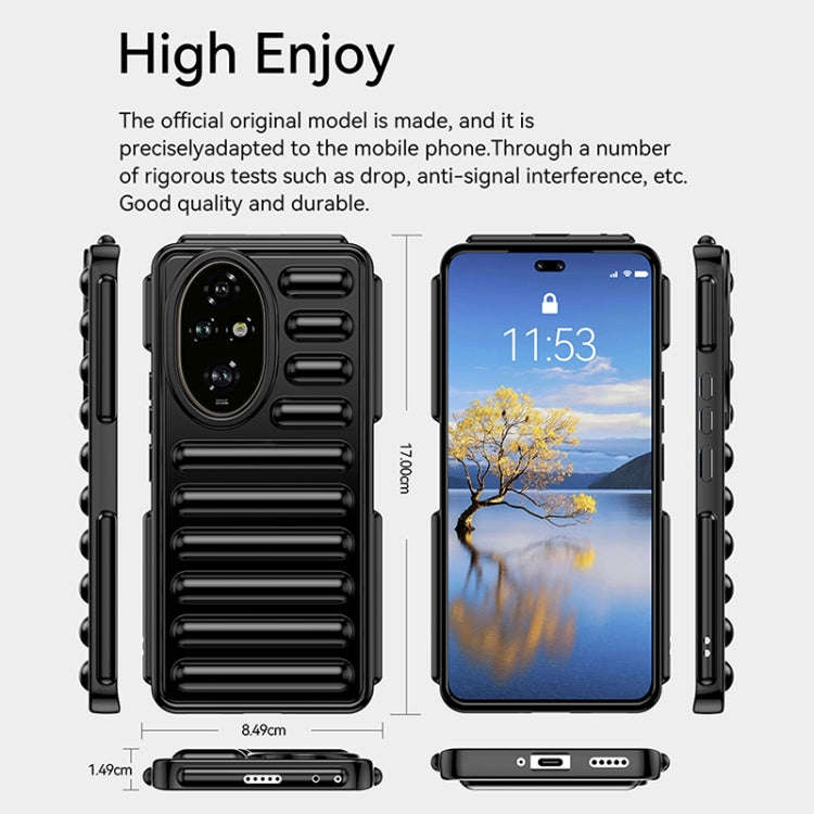 For Honor X50 Pro Capsule Series Candy Color TPU Phone Case(Transparent Grey)