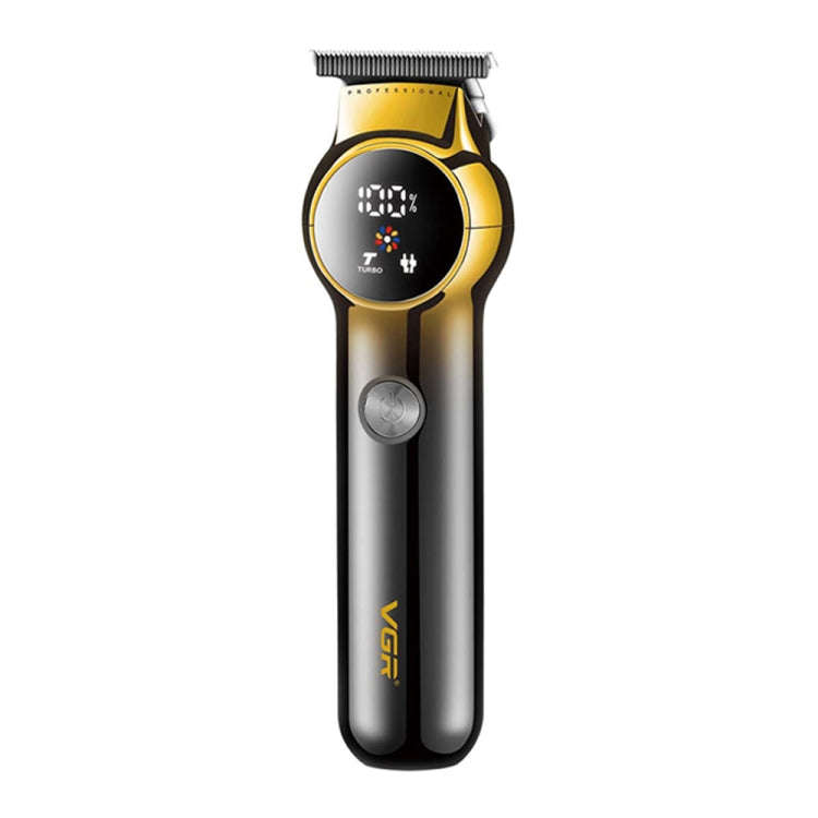 VGR V-989 5W USB Digital Display Gradient Trimming Hair Clipper