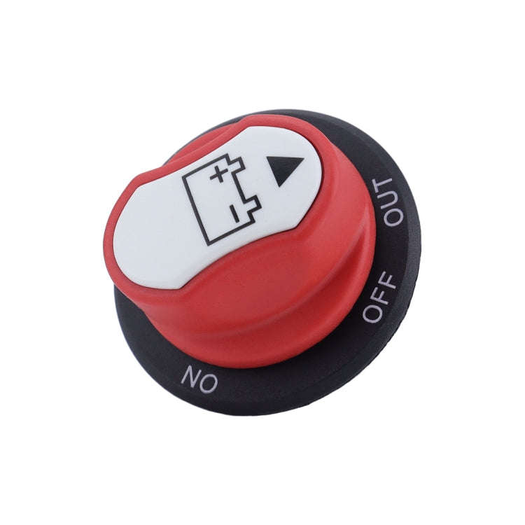 Yacht RV 12V 50A Battery DC Switch with 4pcs Terminals(Black)
