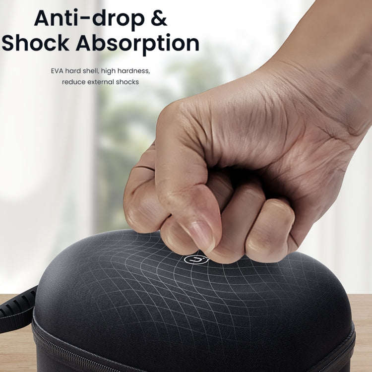 USAMS ZB292 Large Capacity Headphone Storage Bag (Black)