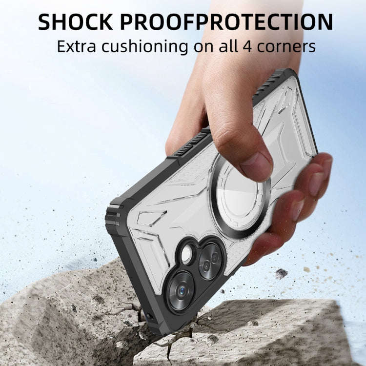 For OnePlus Nord CE 3 CD Texture Magsafe Phone Case(Sapphire)