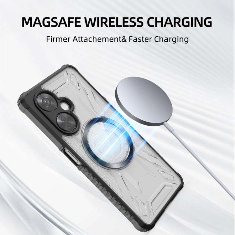 For OnePlus Nord CE 2 Lite 5G CD Texture Magsafe Phone Case(Sapphire)