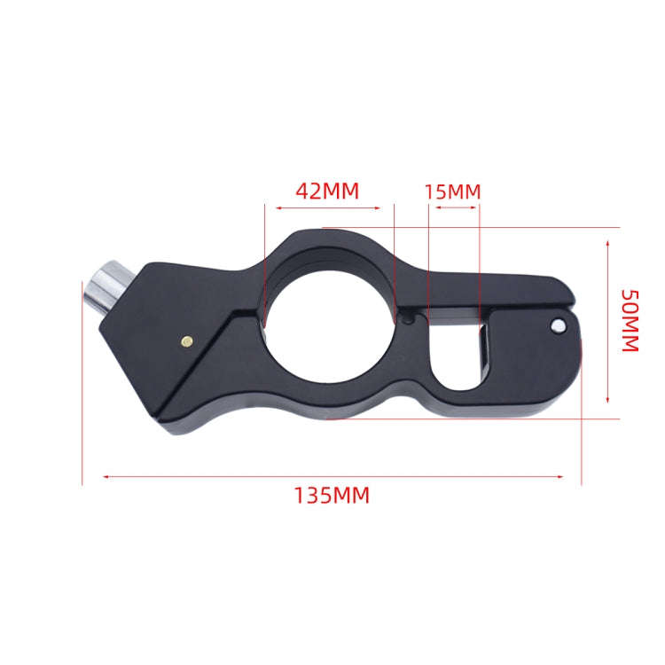 Motorcycle Anti-theft Brake Lock(Black)
