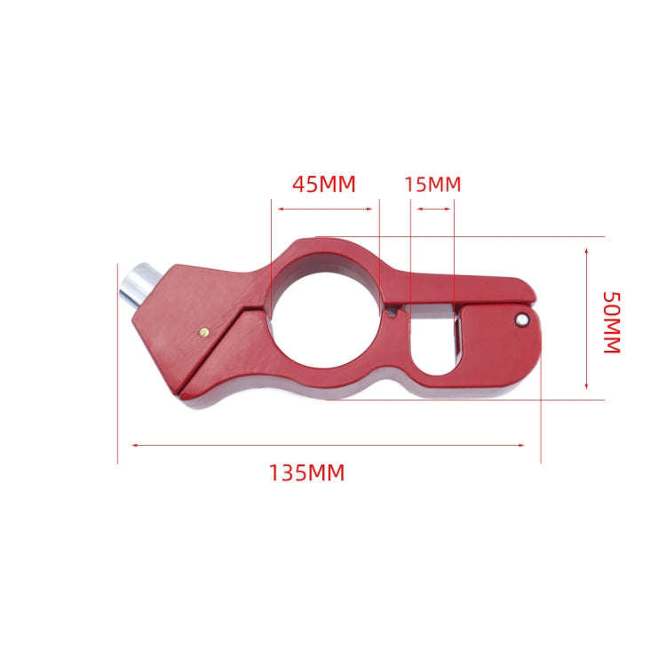 Motorcycle Anti-theft Brake Lock(Red)