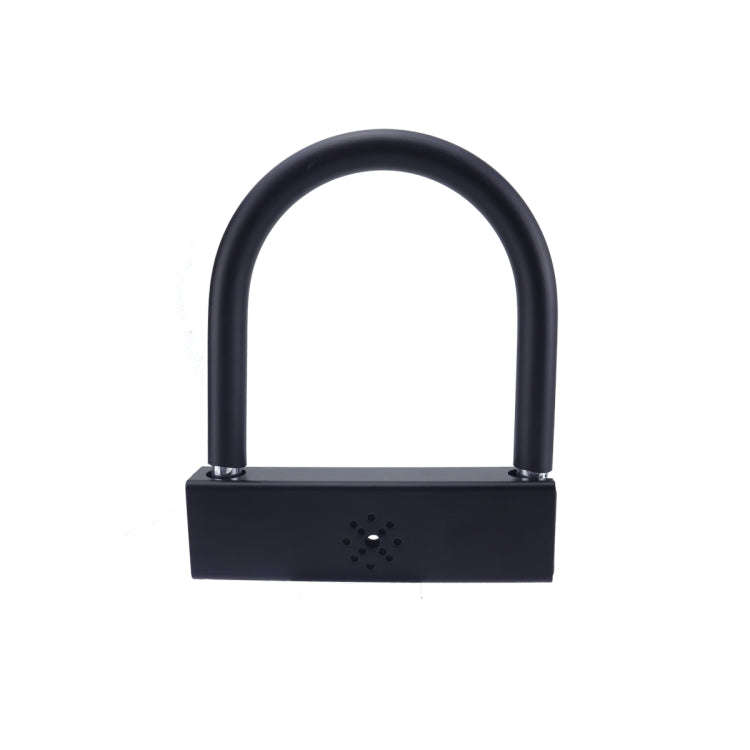 Car U-shaped Anti-theft Alarm Lock(Black)