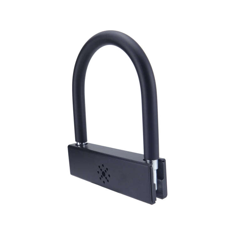 Car U-shaped Anti-theft Alarm Lock(Black)