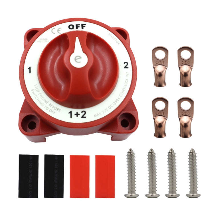 Blue Sea E Series Marine RV Yacht Battery Power Off Switch(Red)