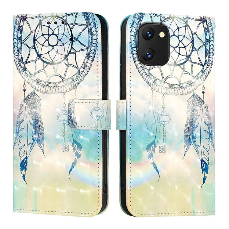 For UMIDIGI Power 7 / Power 7S 3D Painting Horizontal Flip Leather Phone Case(Dream Wind Chimes)
