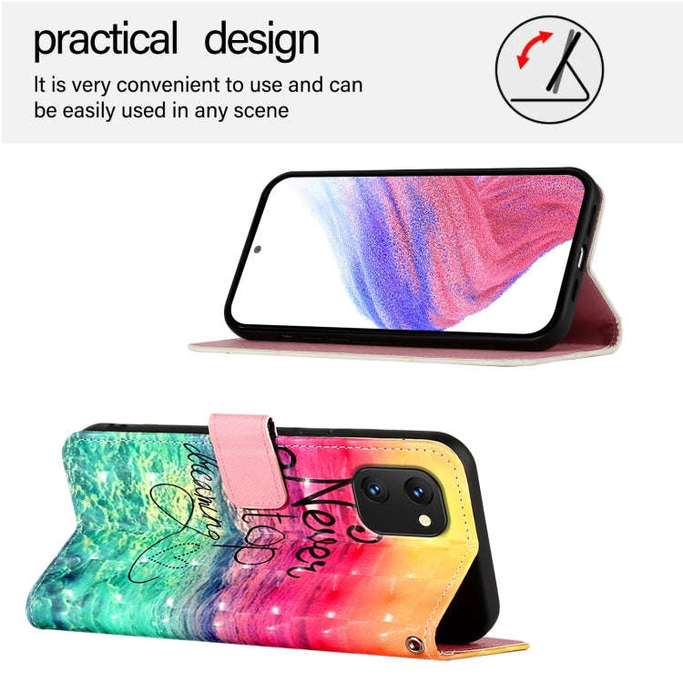 For UMIDIGI Power 7 / Power 7S 3D Painting Horizontal Flip Leather Phone Case(Chasing Dreams)
