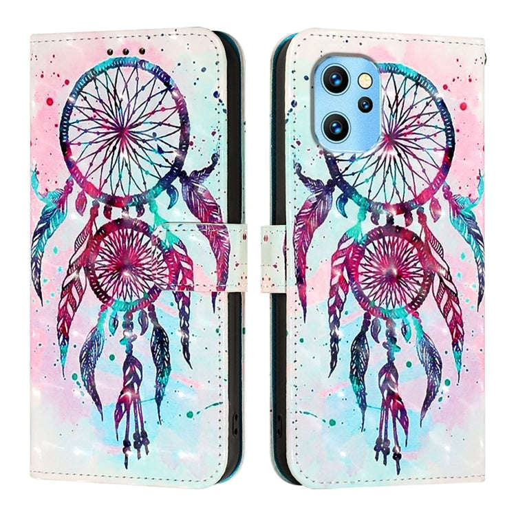For UMIDIGI Power 7 Max 3D Painting Horizontal Flip Leather Phone Case(Color Drop Wind Chimes)