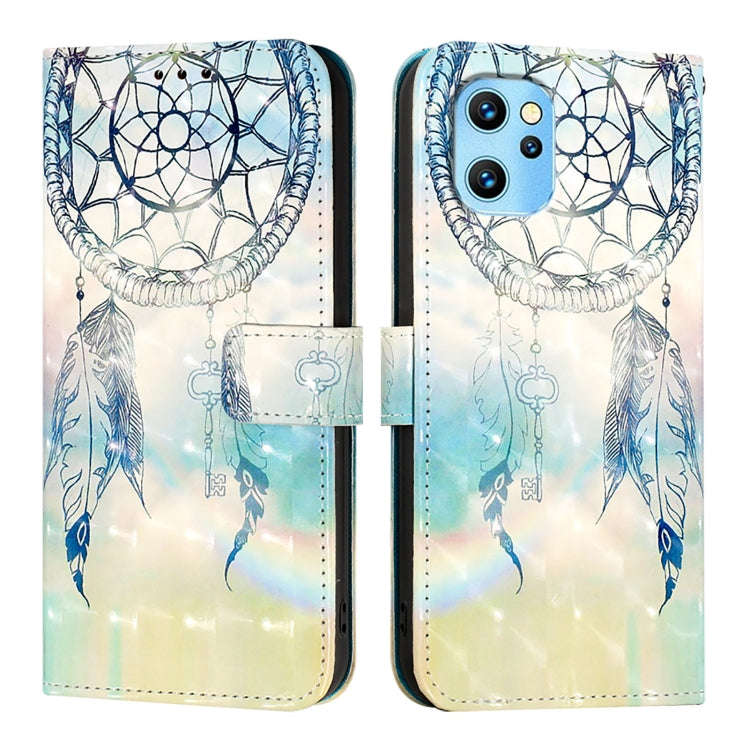 For UMIDIGI Power 7 Max 3D Painting Horizontal Flip Leather Phone Case(Dream Wind Chimes)