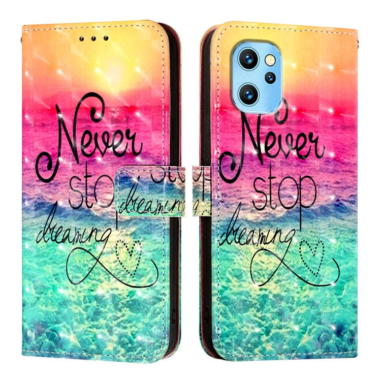For UMIDIGI Power 7 Max 3D Painting Horizontal Flip Leather Phone Case(Chasing Dreams)