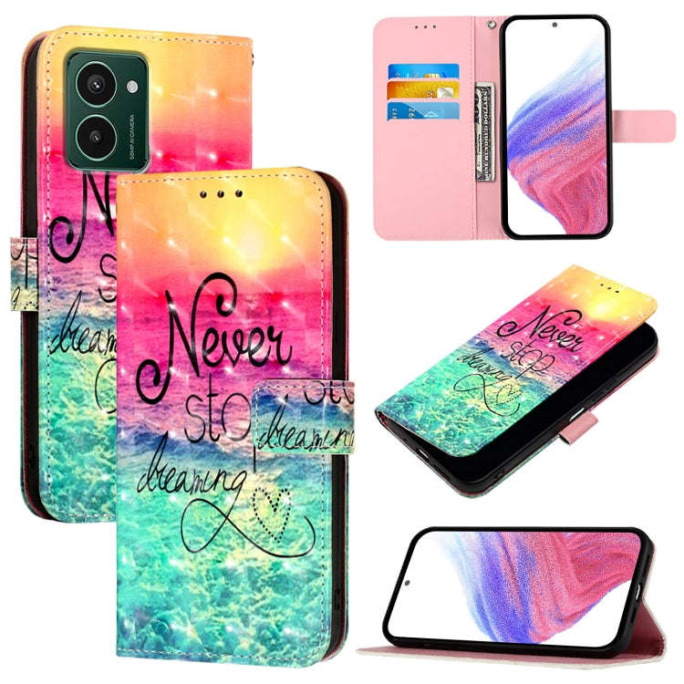 For HMD Pulse Pro 3D Painting Horizontal Flip Leather Phone Case(Chasing Dreams)
