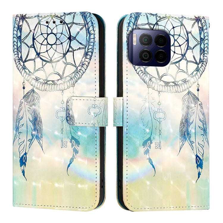 For T-Mobile REVVL 7 Pro 3D Painting Horizontal Flip Leather Phone Case(Dream Wind Chimes)