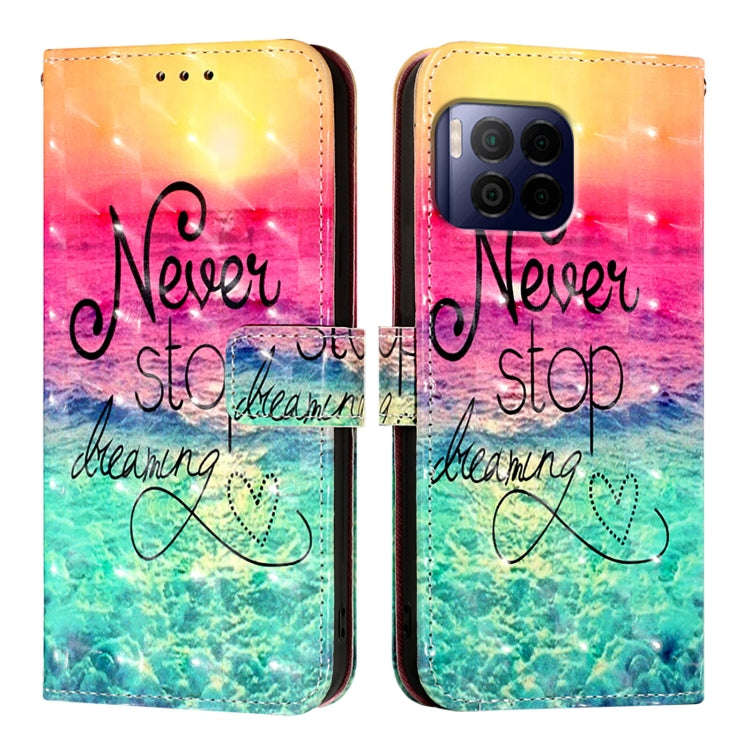 For T-Mobile REVVL 7 Pro 3D Painting Horizontal Flip Leather Phone Case(Chasing Dreams)