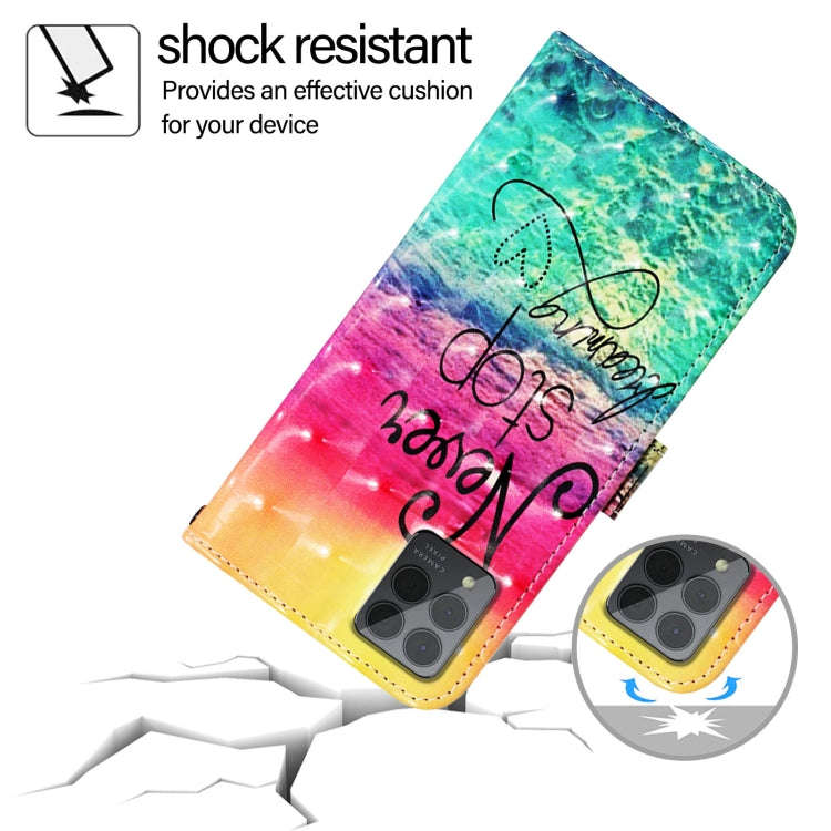 For T-Mobile REVVL 6 Pro / 6x Pro 3D Painting Horizontal Flip Leather Phone Case(Chasing Dreams)