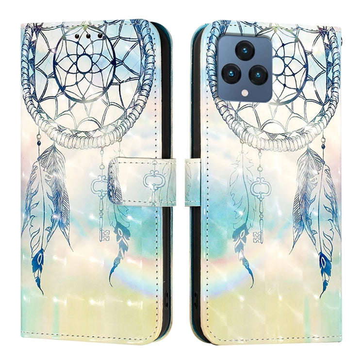 For T-Mobile REVVL 6 / 6x 3D Painting Horizontal Flip Leather Phone Case(Dream Wind Chimes)