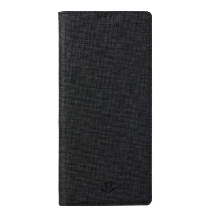For Sharp Aquos Wish4 ViLi DMX Series TPU + PU Leather Magnetic Phone Case(Black)