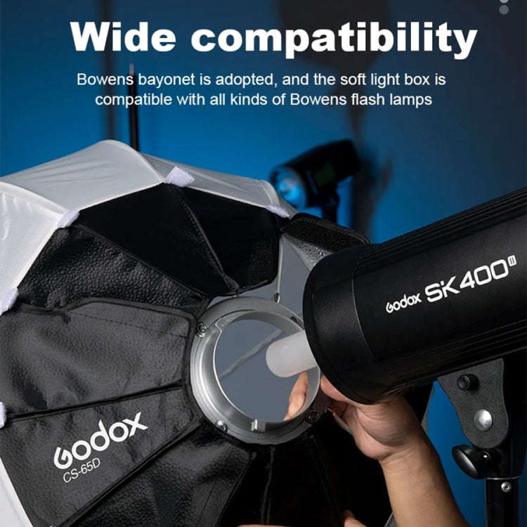 Godox Folding Lantern Softbox Bowens Mount Softbox, Model:CS-50D
