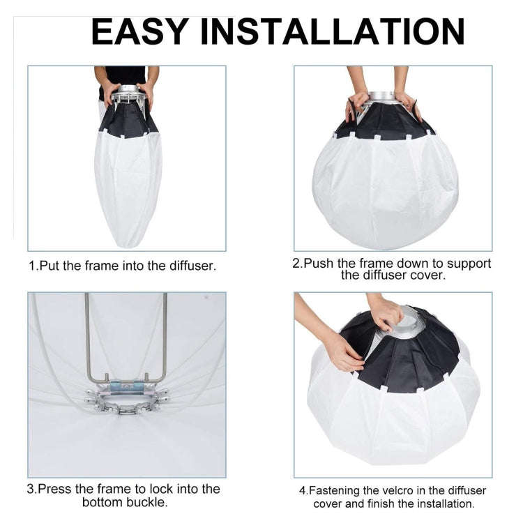 Godox Folding Lantern Softbox Bowens Mount Softbox, Model:CS-50D