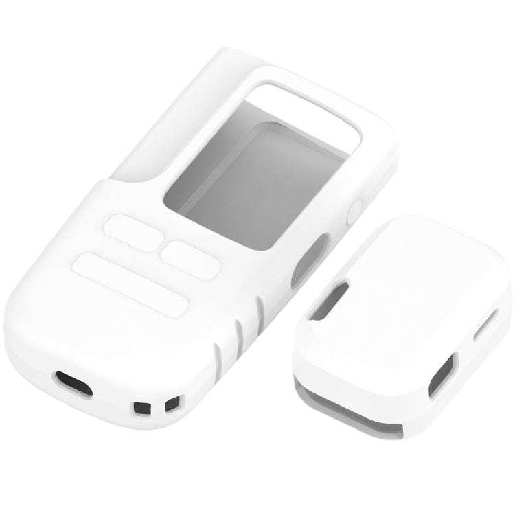 For Yawpet DT-61 Pet Training Device Silicone Protective Cover(White)