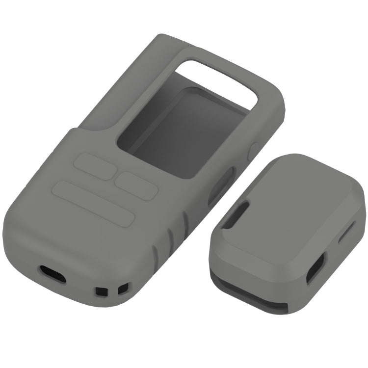 For Yawpet DT-61 Pet Training Device Silicone Protective Cover(Dark Grey)
