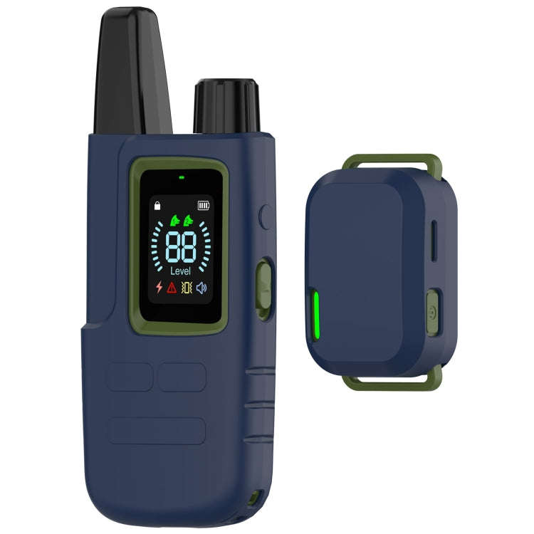 For Yawpet DT-61 Pet Training Device Silicone Protective Cover(Dark Blue)