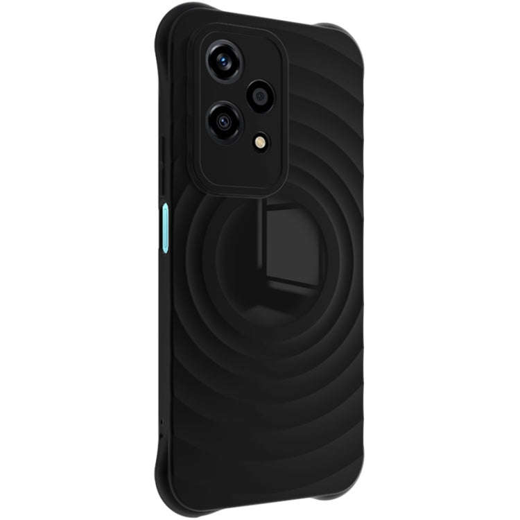 For Honor 200 Lite Global IMAK UC-6 Series Manbo Frosting Soft Phone Case(Black)