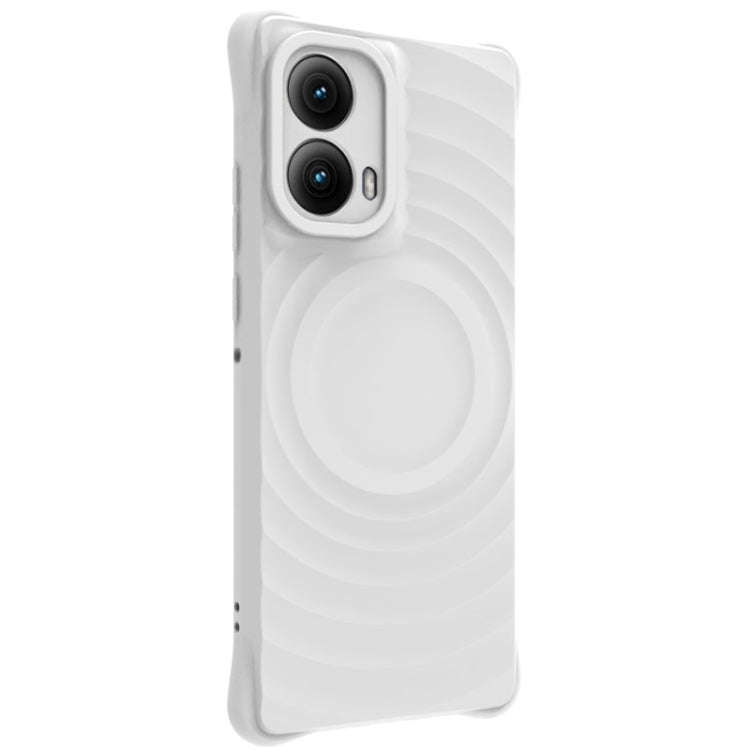 For Motorola Edge 2024 IMAK UC-6 Series Manbo Frosting Soft Phone Case(White)