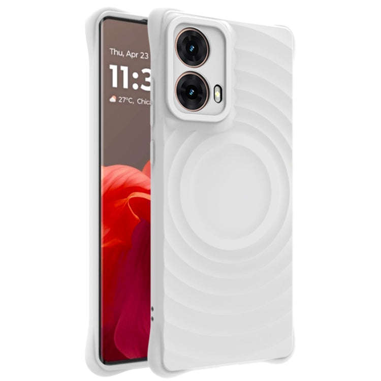 For Motorola Moto G85 5G / S50 Neo 5G IMAK UC-6 Series Manbo Frosting Soft Phone Case(White)