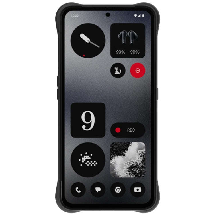 For Nothing CMF Phone 1 IMAK UC-6 Series Manbo Frosting Soft Phone Case(Black)