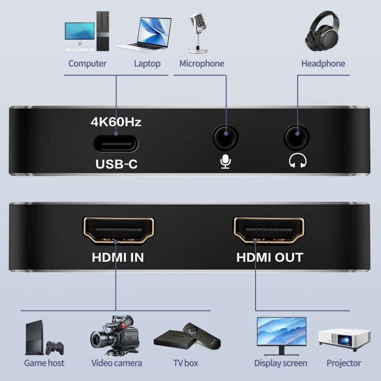 NK-A20 USB3.2 4K HDMI HD Video Capture Card