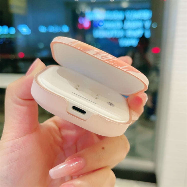 For Redmi Buds 4 Smile Clouds Earbuds Box Frosted TPU Case(Pink)