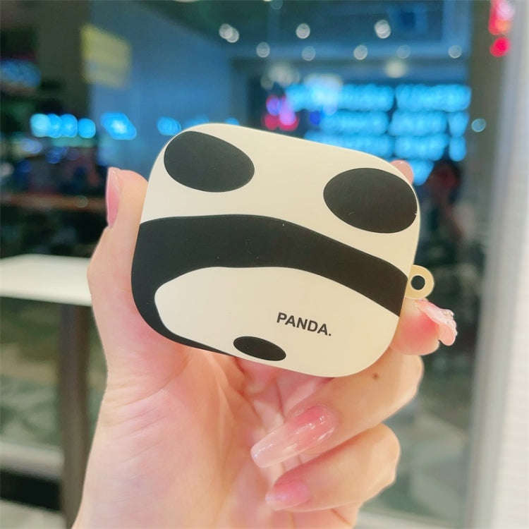 For Redmi Buds 5 Panda Back Earbuds Box Frosted TPU Case(Black White)