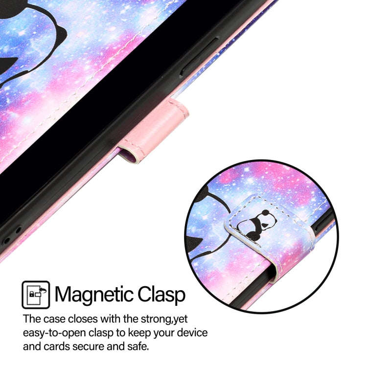 For T-Mobile REVVL 6 Pro / 6x Pro 5G Colored Drawing Pattern Plain Weave Leather Phone Case(Baby ...