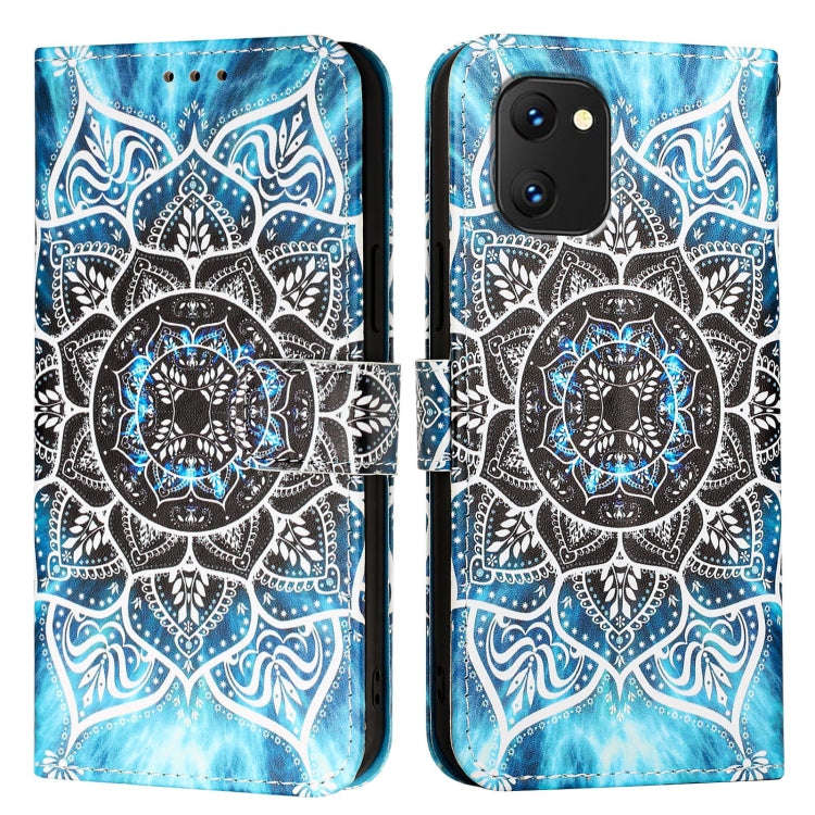 For UMIDIGI Power 7 / Power 7S Colored Drawing Pattern Plain Weave Leather Phone Case(Undersea Ma...