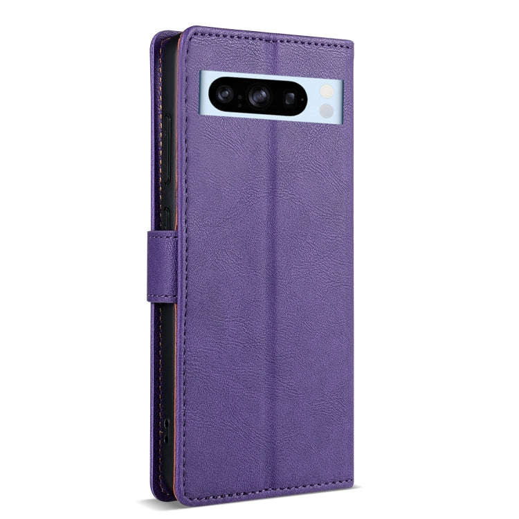 For Google Pixel 6 N.BEKUS CSJ-P1 Solid Color Leather Phone Case(Purple)