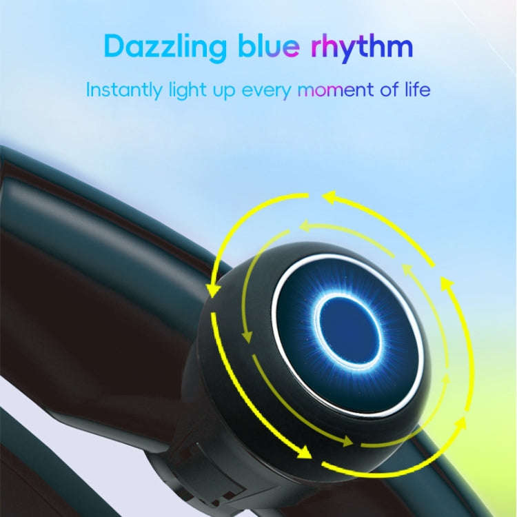 3R-2255 Car Steering Wheel Booster Ball Car Steering Wheel Turning Aid with Light(Black)