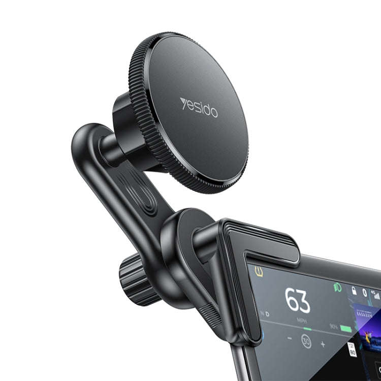 Yesido C213 Car Floating Screen Clip-on MagSafe Magnetic Phone Holder(Black)