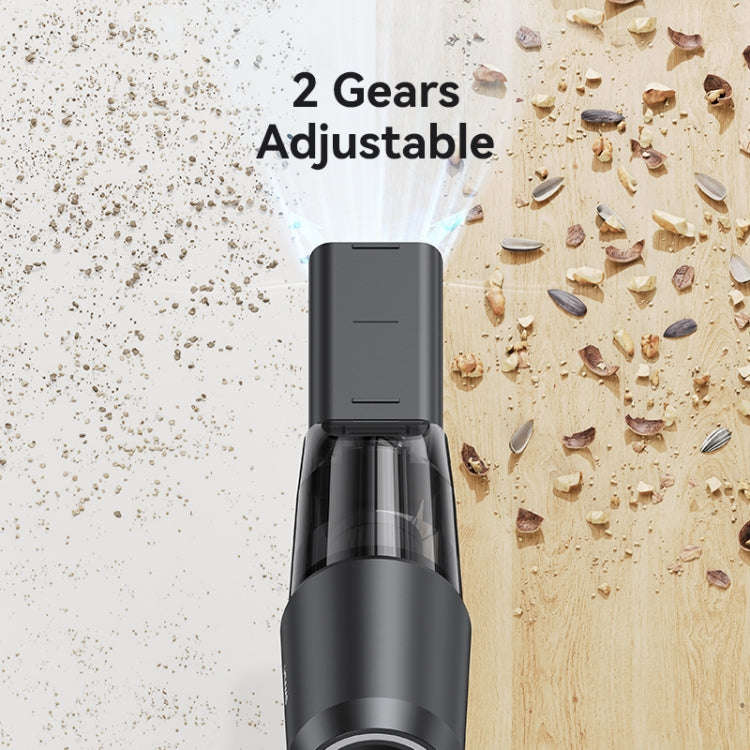 USAMS ZB291 XJ Series 6000Pa Hand-held Car Vacuum Cleaner 6 in 1(Black)