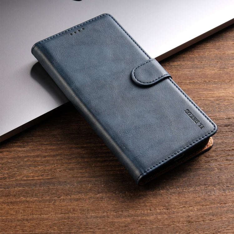 For Motorola Moto G Power 5G N.BEKUS CSJ-P1 Solid Color Leather Phone Case(Blue)